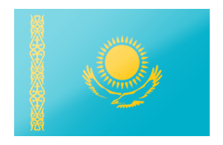 Флаг Казахстан