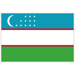 Флаг Узбекистан
